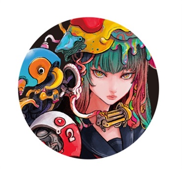 【なつめさんち】缶バッジＢ 「げんバッジ」