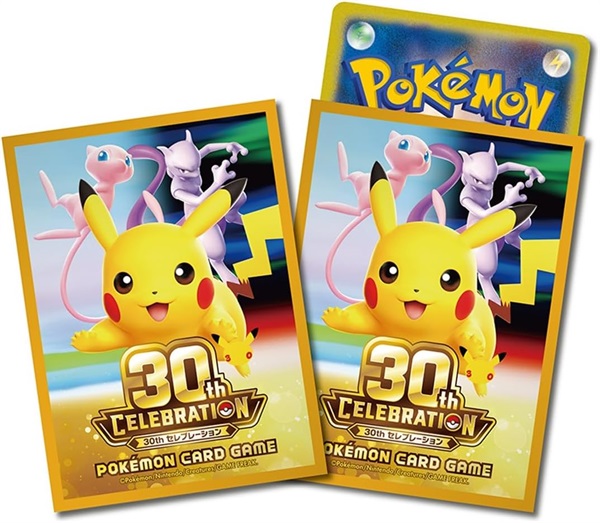 ポケモンカードゲーム デッキシールド プレミアム・グロス 30th CELEBRATION