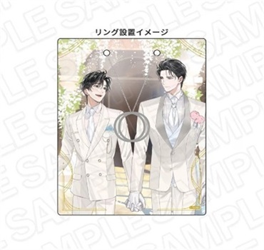 【大河幻想ラジオドラマ魔道祖師】～婚礼の契り～ ペアリング付きアクリルカード