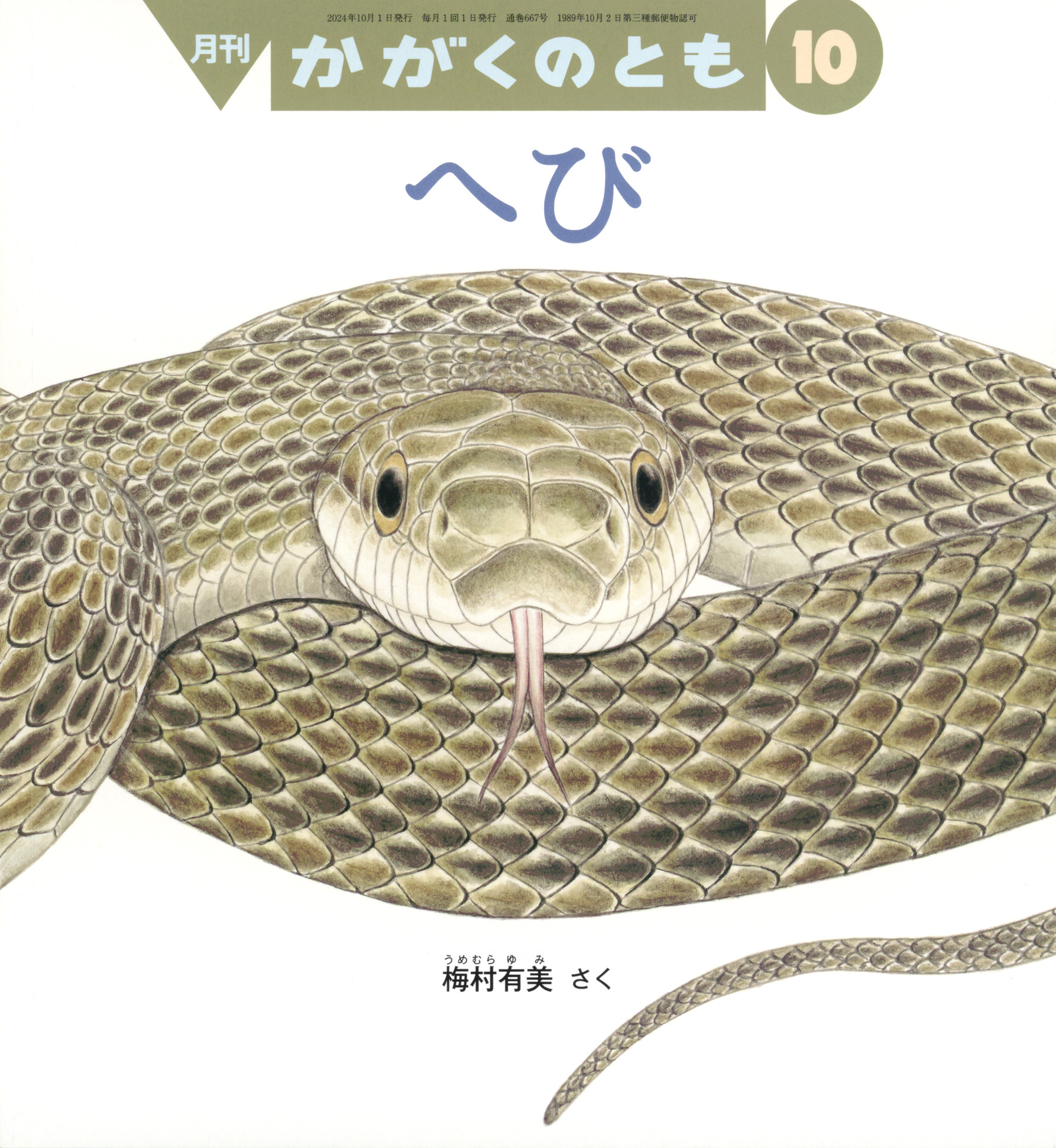 <かがくのとも>へび