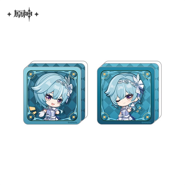【原神】　煌めく夜の宴シリーズ　アクリルスタンプセット　エウルア