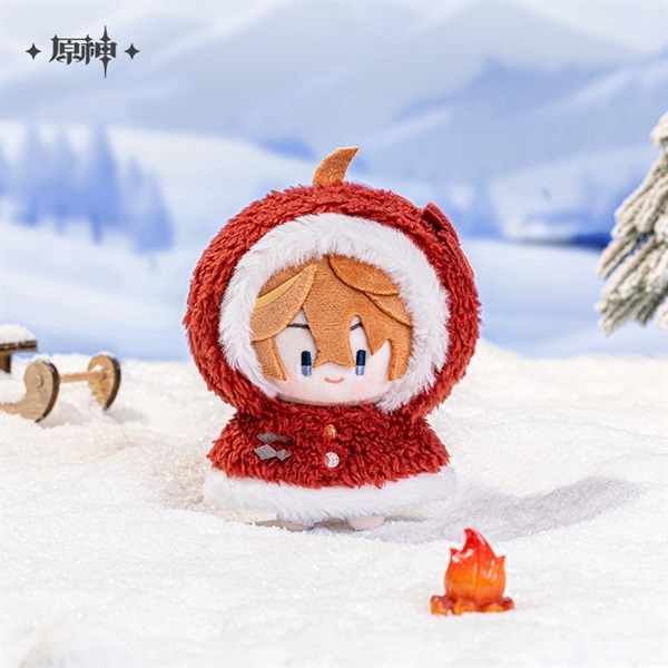 【原神】　楽しい雪の日シリーズ　ちびキャラぬいぐるみ　タルタリヤ