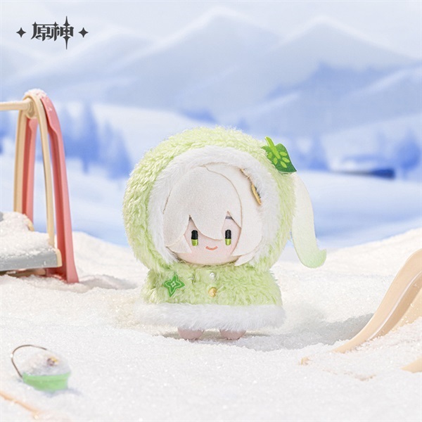 【原神】　楽しい雪の日シリーズ　ちびキャラぬいぐるみ　ナヒーダ
