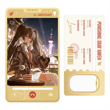 【予約商品】パニシング：グレイレイヴン6周年記念 「世界巡り旅記」シリーズ ディスプレイスタンド