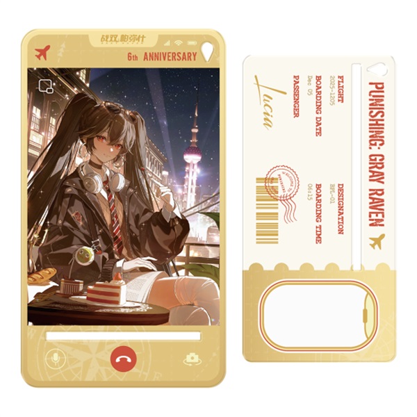 【予約商品】パニシング：グレイレイヴン6周年記念 「世界巡り旅記」シリーズ ディスプレイスタンド