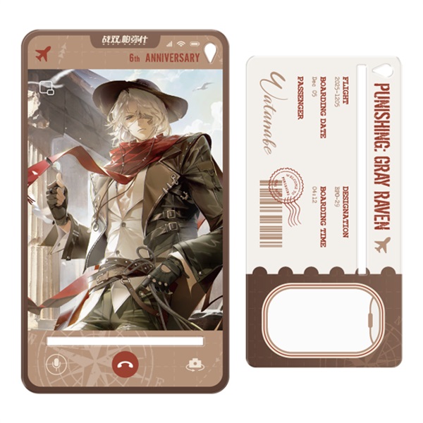 【予約商品】パニシング：グレイレイヴン6周年記念 「世界巡り旅記」シリーズ ディスプレイスタンド