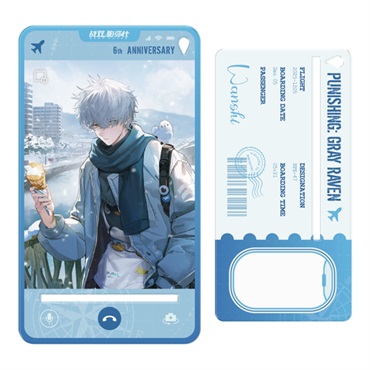 【予約商品】パニシング：グレイレイヴン6周年記念 「世界巡り旅記」シリーズ ディスプレイスタンド