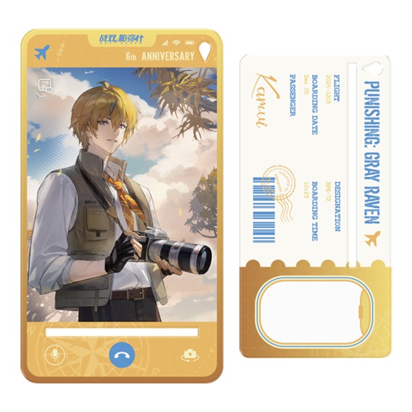 【予約商品】パニシング：グレイレイヴン6周年記念 「世界巡り旅記」シリーズ ディスプレイスタンド