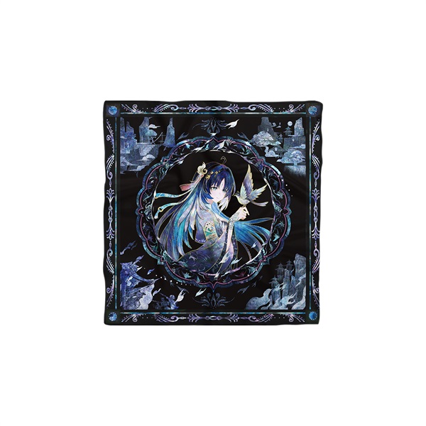 【予約商品】『鳴潮』共鳴者テーマ スクエアスカーフ（両面仕様） 秧秧・玄翎Ver.