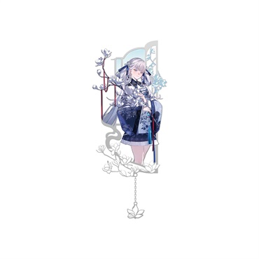 【予約商品】『鳴潮』 蘭影と磁華シリーズ 金属製しおり 今汐Ver.