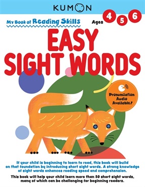 Verbal Skills  My Book of Reading Skills : Easy Sight Words　やさしいサイトワーズ