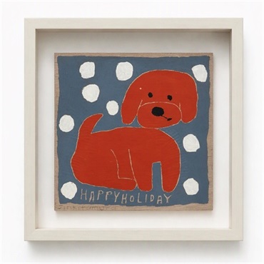 【予約商品】北村人　原画パネル作品「いぬ」