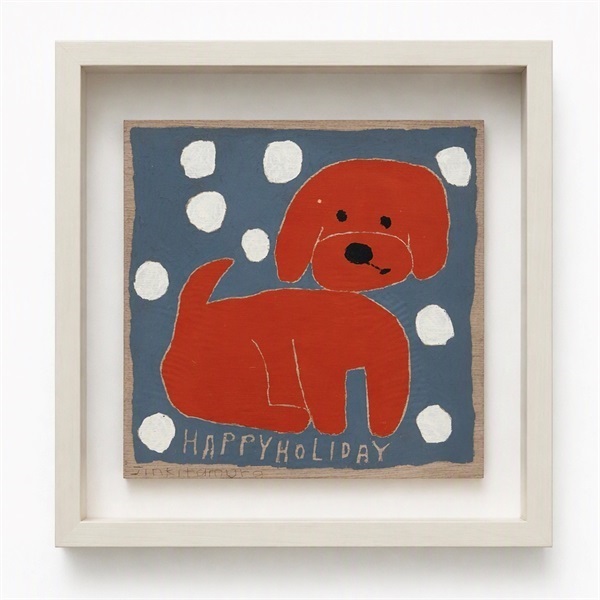 【予約商品】北村人　原画パネル作品「いぬ」