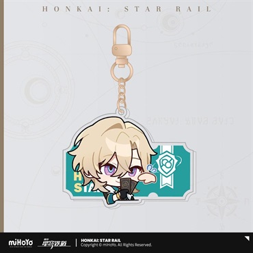崩壊：スターレイル　パムの展覧室シリーズ　アクリルキーホルダーアベンチュリン