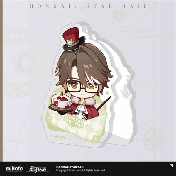 崩壊：スターレイル　ナナシビトの勲章シリーズ　アクリルクリップ　　ウ゛ェルト