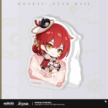 崩壊：スターレイル　ナナシビトの勲章シリーズ　アクリルクリップ　姫子