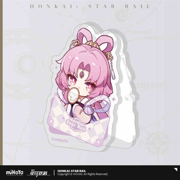 崩壊：スターレイル　ナナシビトの勲章シリーズ　アクリルクリップ　符玄