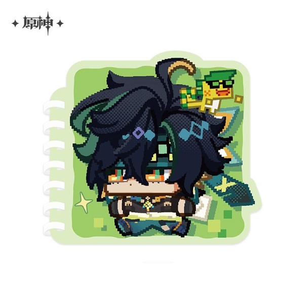 原神　ちびキャラノート－ナタキィニチ