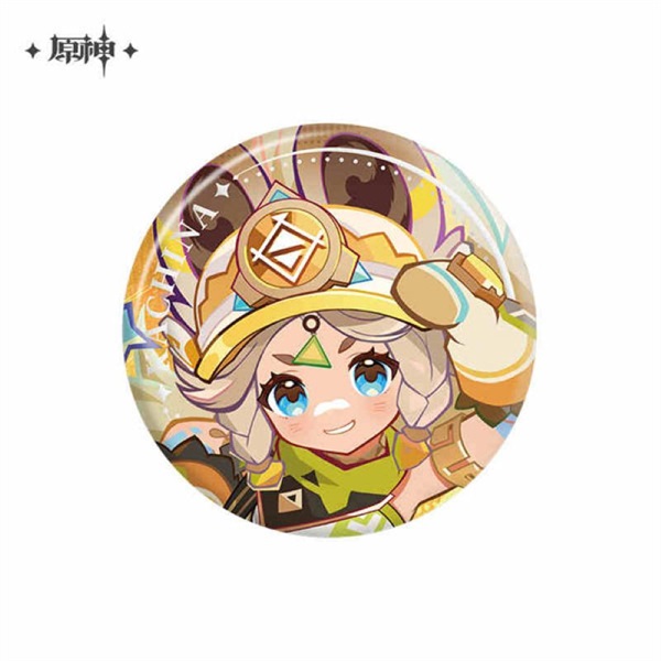 原神　バージョンシリーズ　缶バッジ　カチーナ
