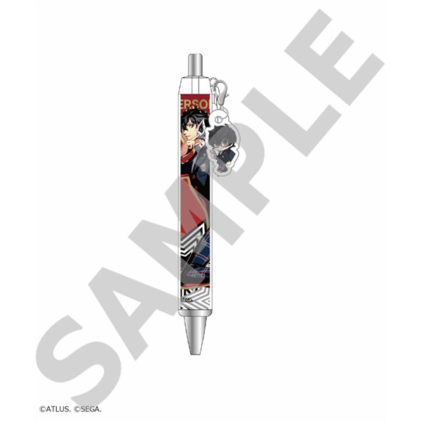 「P5R＆P5X」キャラクターボールペン(チャーム付き)【P5R主人公】