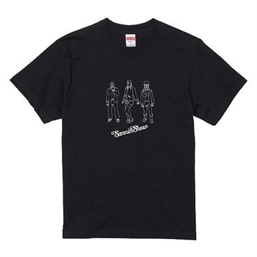 【三人称ポップアップショップ】散人昇Tシャツ ブラック L