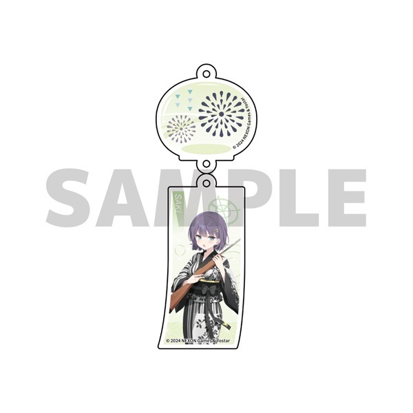 【予約商品】ブルーアーカイブ   風鈴アクリルキーホルダー【サキ】