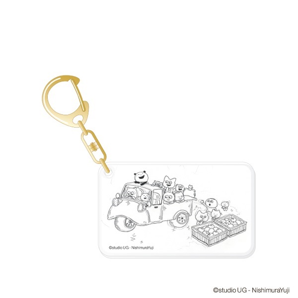 【にしむらゆうじ活動10周年記念 - みんなの思い出フェア - 限定商品】アクリルキーホルダー　スタジオUG